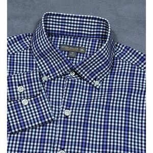 Peter Millar Button Shirt Mens M Summer Comfort Performance Golf Stretch